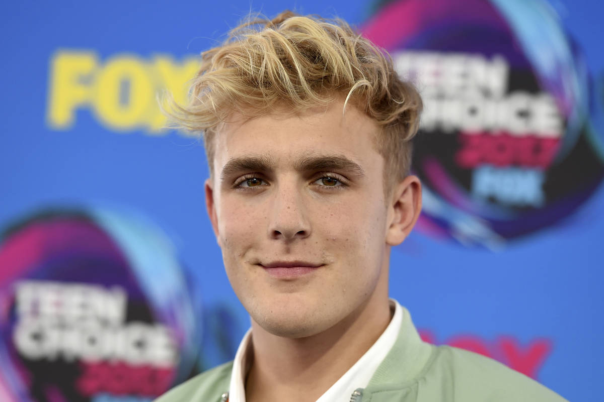 Internet personality Jake Paul. (Photo by Jordan Strauss/Invision/AP, File)
