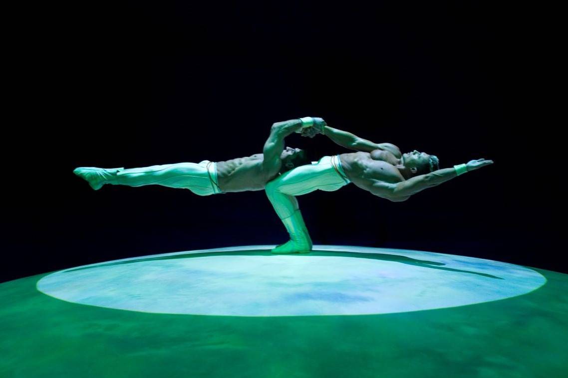 A scene from the Cirque du Soleil show "Mystere" at Treasure Island. (Cirque du Soleil)