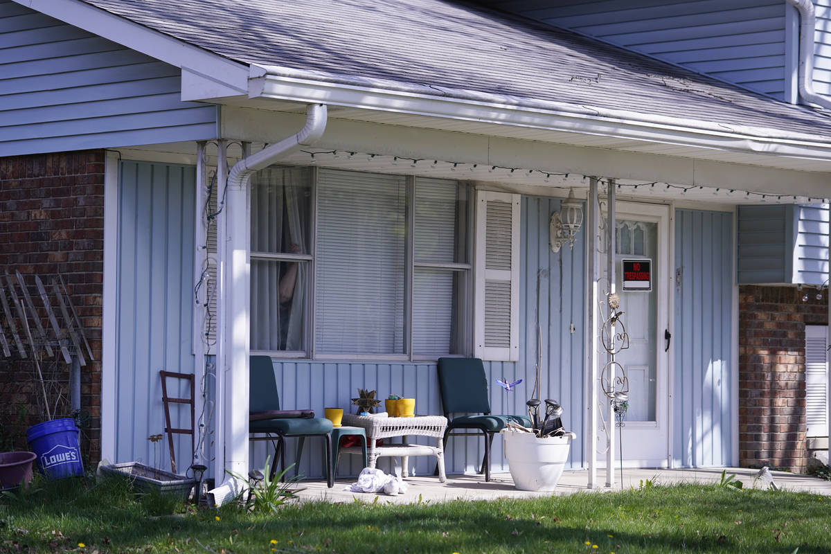 The home of 19-year-old Brandon Scott Hole, the suspected shooter who opened fire with a rifle ...