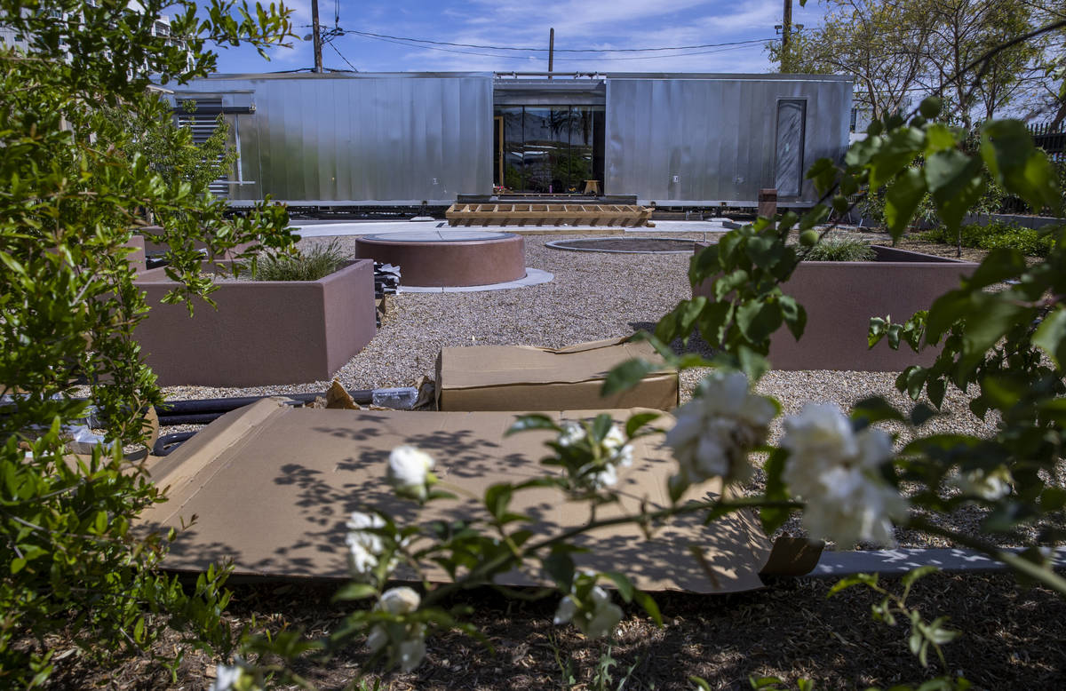 Work continues as a UNLV team readies to compete next week in the U.S. Department of Energy's S ...