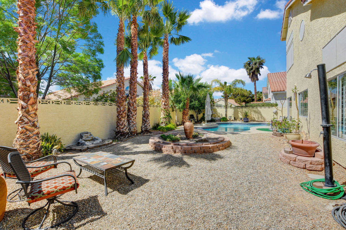 The pool area at 8847 Pacific Bay Lane. (Wild Dog Digital)