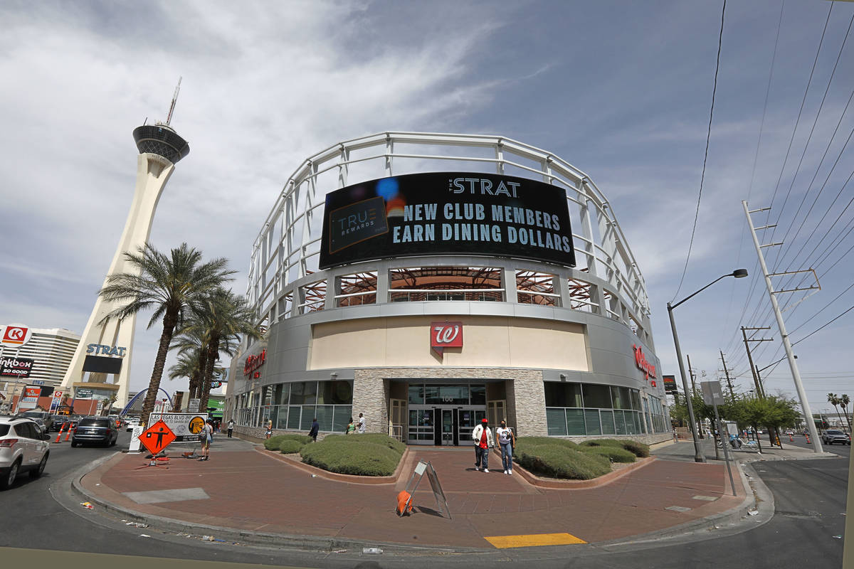 Walgreens is seen at 2427 Las Vegas Blvd., South in Las Vegas, Tuesday, April 20, 2021. (Chitos ...