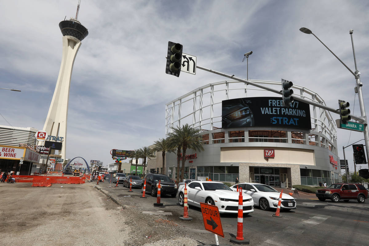 Walgreens is seen at 2427 Las Vegas Blvd., South in Las Vegas, Tuesday, April 20, 2021. (Chitos ...