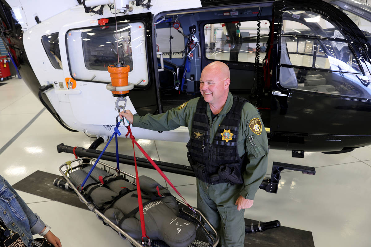Bryan Woolard, chief pilot for the Metropolitan Police Department air support search and rescue ...