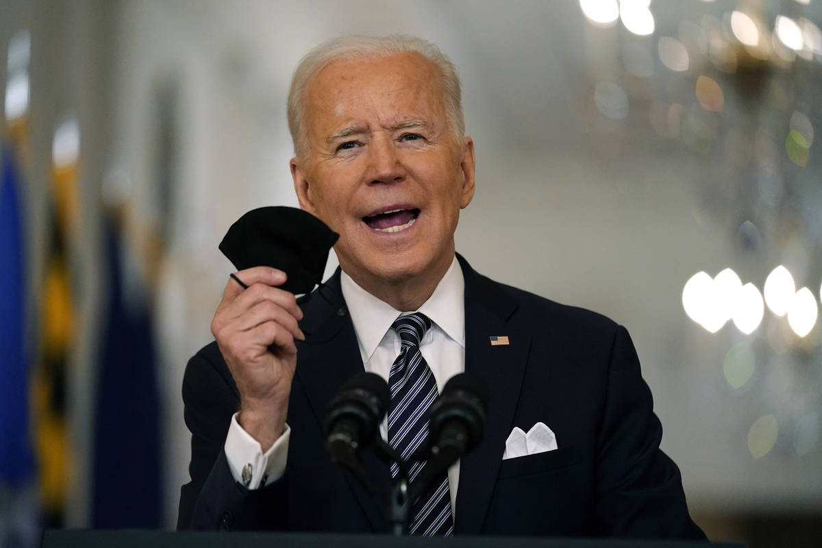 President Joe Biden. (AP Photo/Andrew Harnik, File)