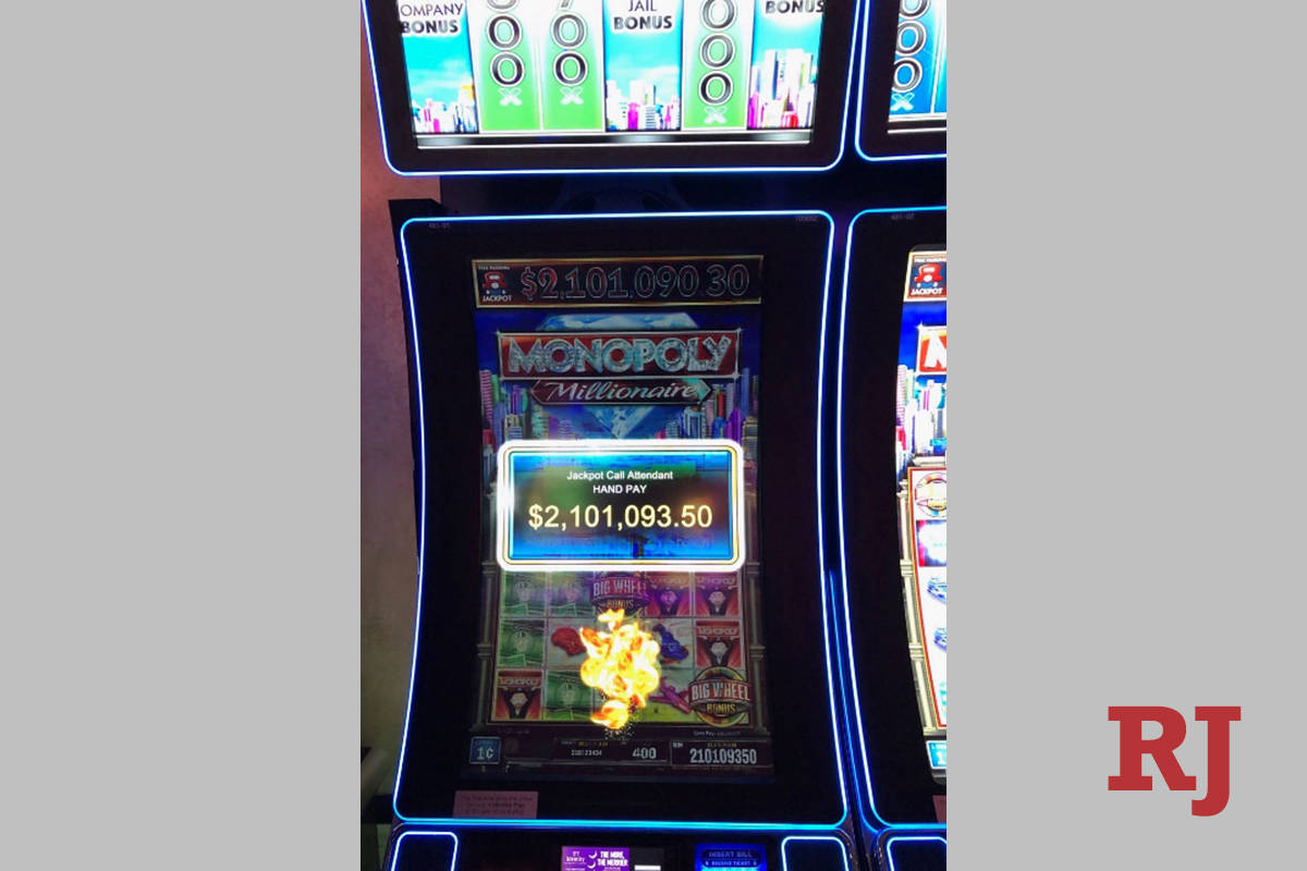 $2.1M 'Monopoly Millionare' slot jackpot hits at Cosmopolitan