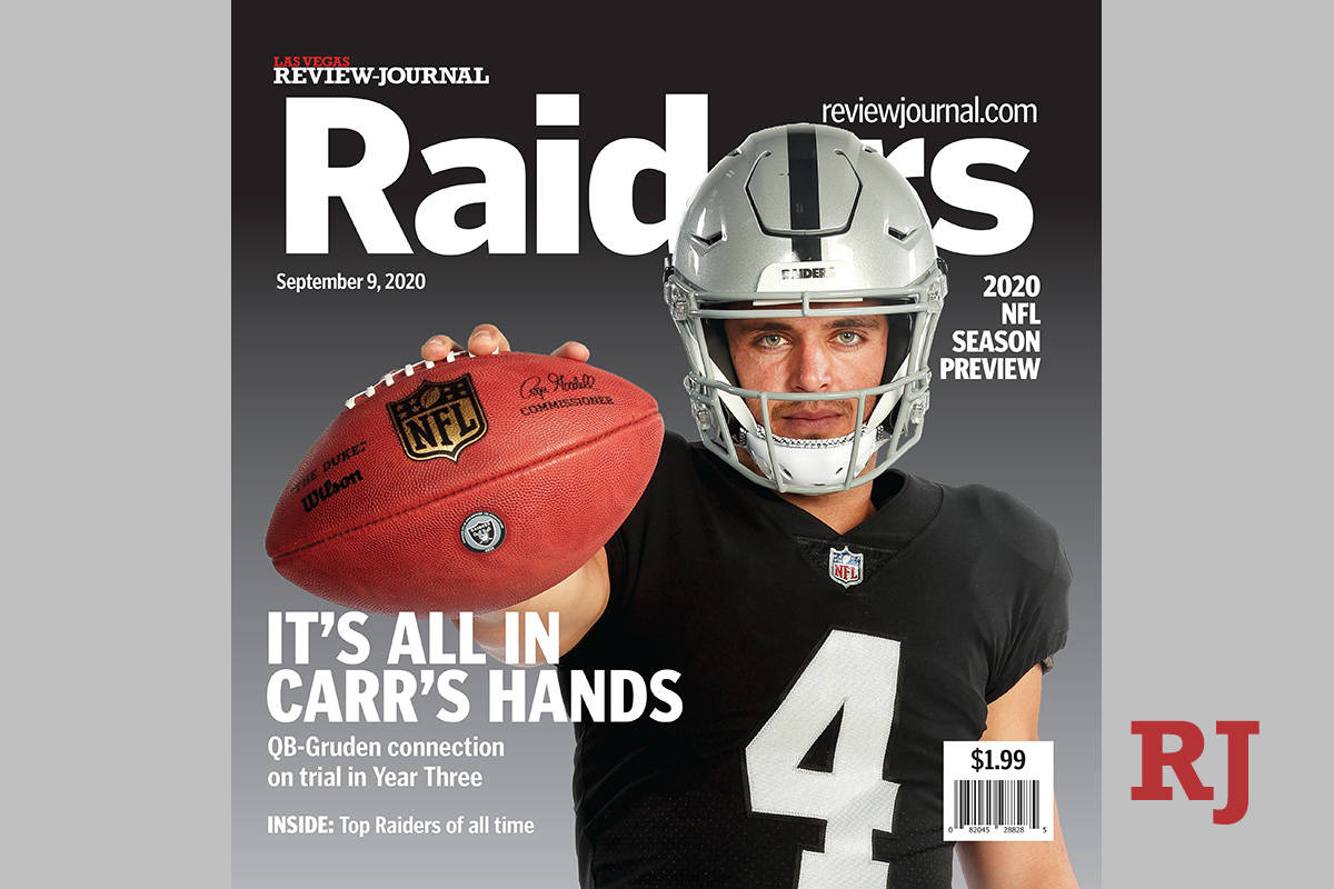 The 2020 Raiders season preview magazine was one of the publications that helped the Review-Jou ...