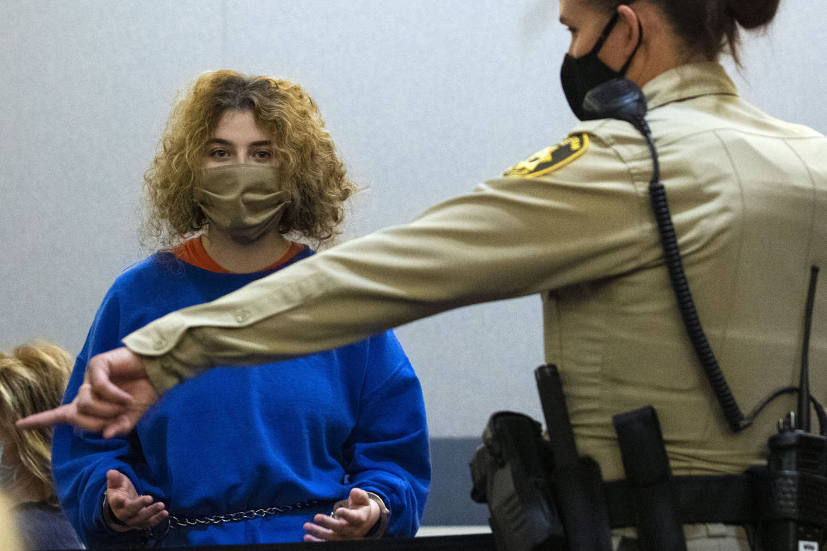 Sierra Halseth, charged in the killing of her father, Daniel Halseth