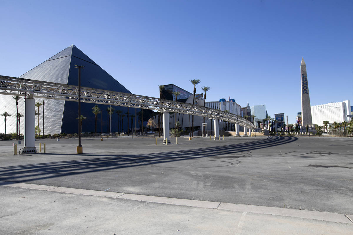 Luxor’s tailgate zone for Allegiant Stadium events back in the plans