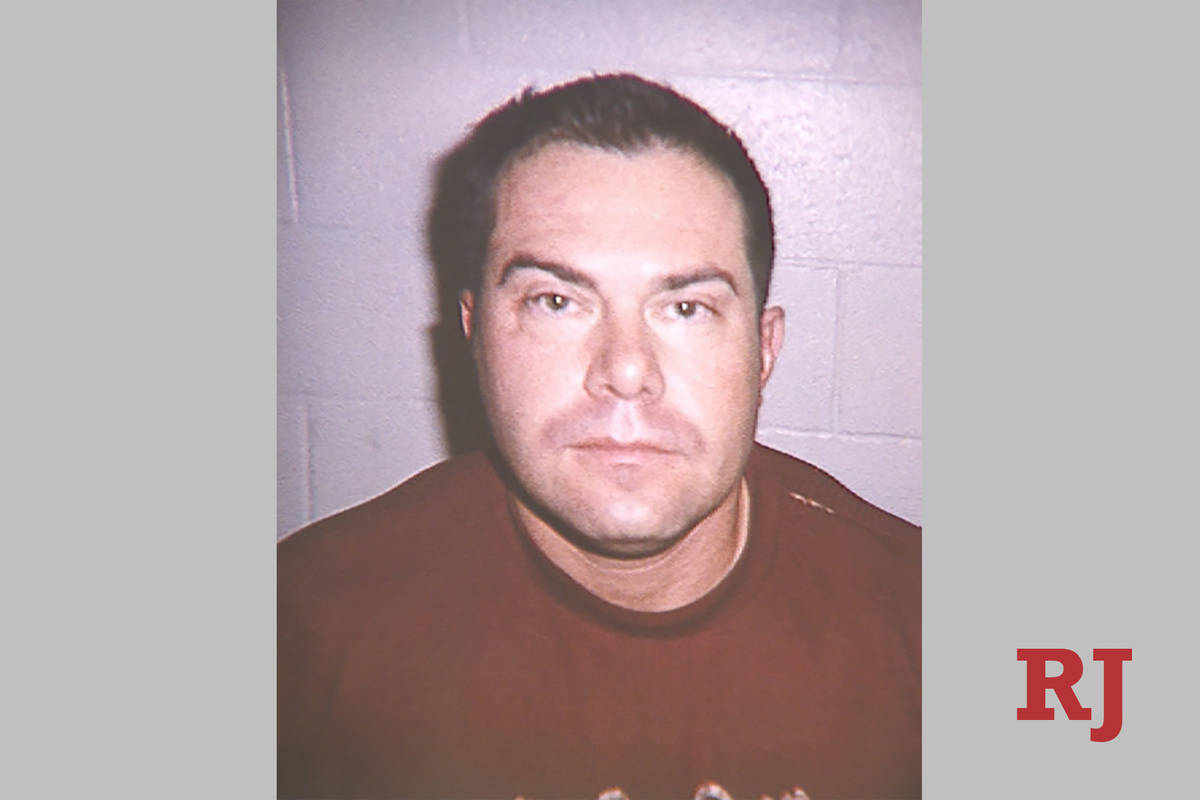 A mug shot of Henderson Police Sgt. Michael Gillis taken after his 2006 domestic violence arres ...