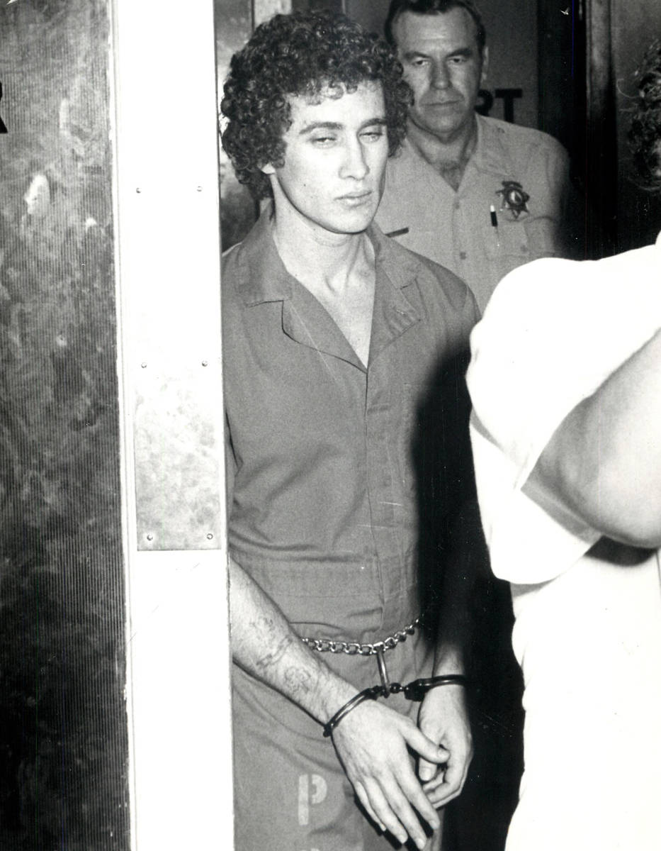 This 1979 file photo shows Patrick McKenna, known as Nevada's most dangerous inmate, who killed ...