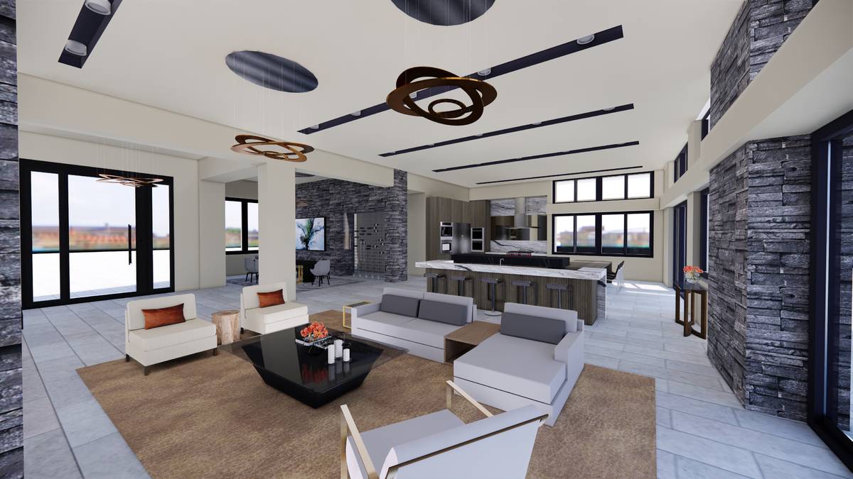 Luxurious Real Estate Luxury Realtor Bob Barnhart has a listing for a $6.1-million spec home un ...