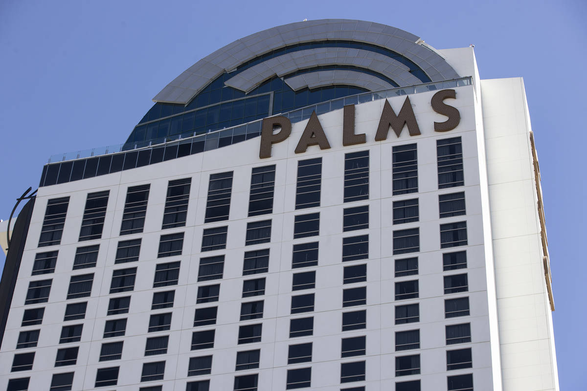 The Palms hotel-casino in Las Vegas, Tuesday, May 4, 2021. (Erik Verduzco / Las Vegas Review-Jo ...