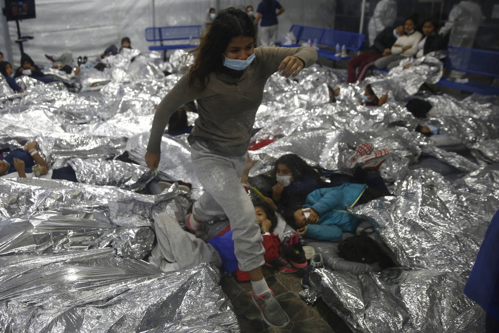 Minors are housed at the Donna Department of Homeland Security holding facility, the main deten ...