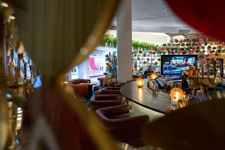 The Bar at Commons Club is open for business at Virgin Hotels Las Vegas on Friday, April 30, 20 ...