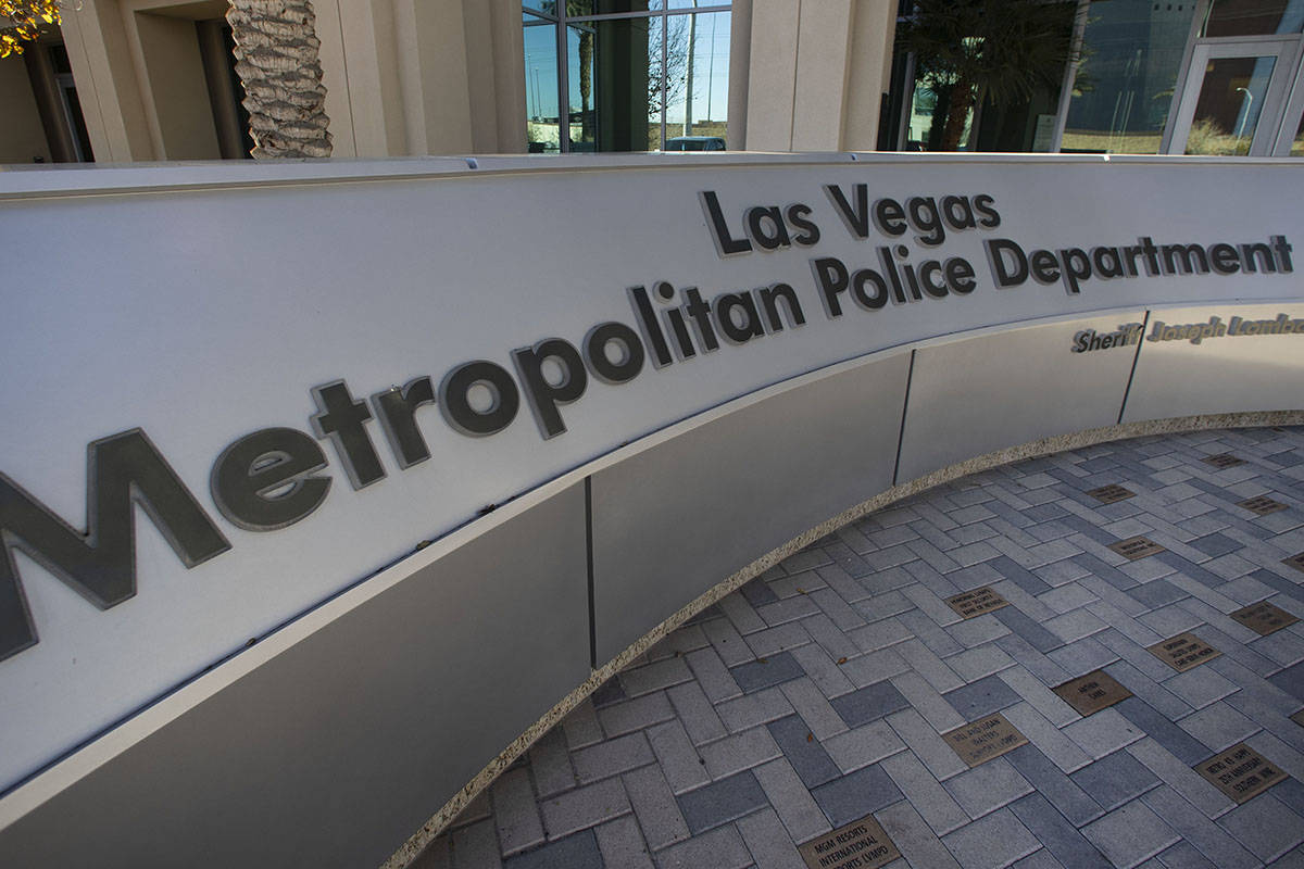 Metropolitan Police Department (Bizuayehu Tesfaye/Las Vegas Review-Journal) @bizutesfaye