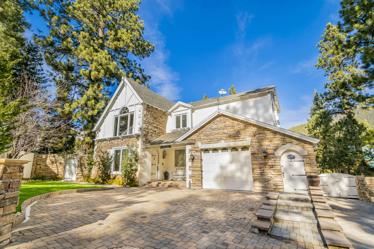 The front exterior at 4194 Matterhorn Way. (Tamara Abu-Huntash)