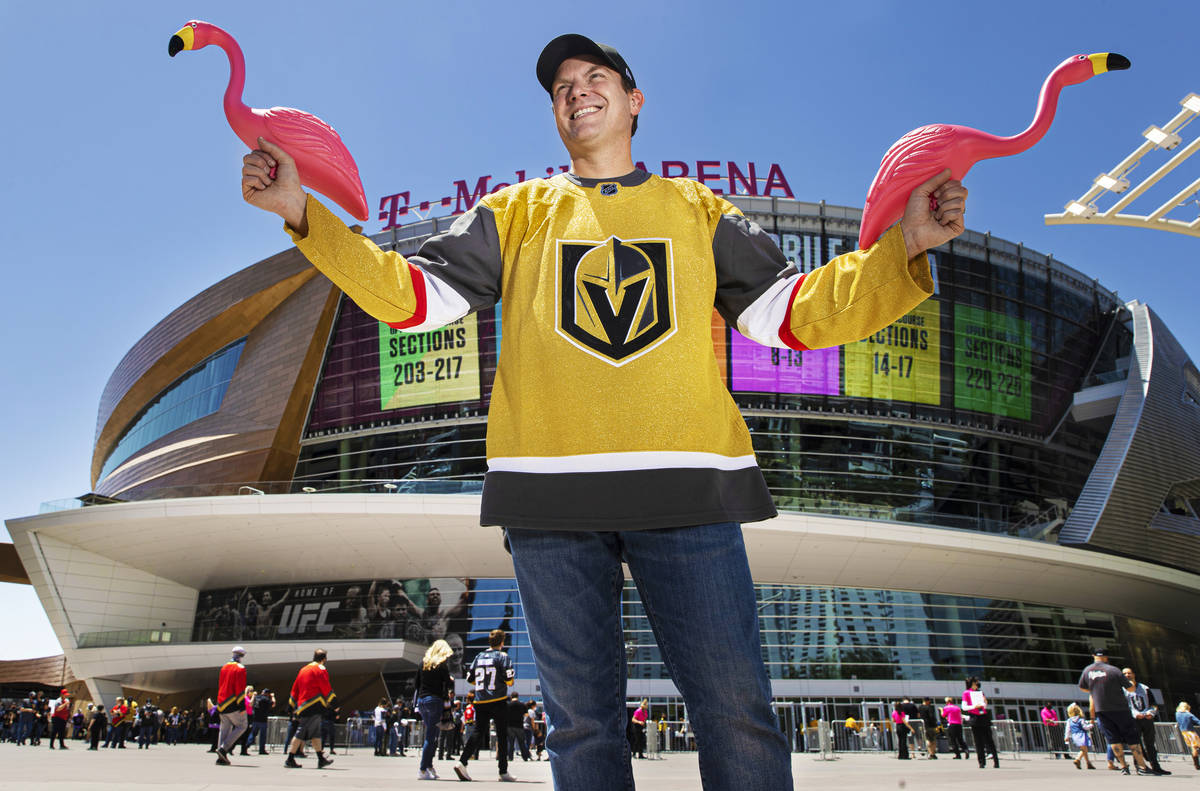 Vegas Golden Knights - Victory flamingo appreciation post