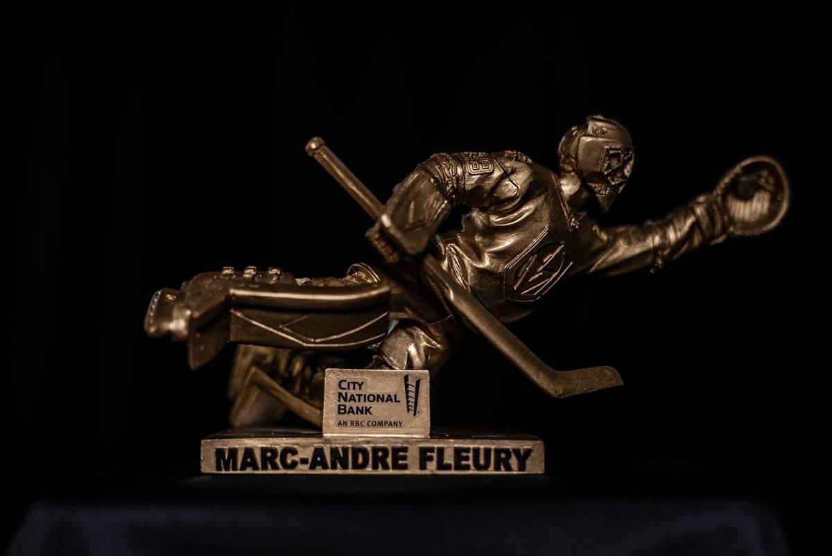 There's a life-size chocolate statue of Marc-Andre Fleury in Vegas now, This is the Loop
