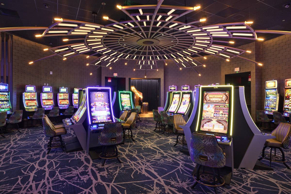 Internal images of the San Manuel casino in California. (Courtesy, San Manuel)