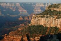 The North Rim of Grand Canyon National Park in Arizona (Las Vegas Review-Journal)