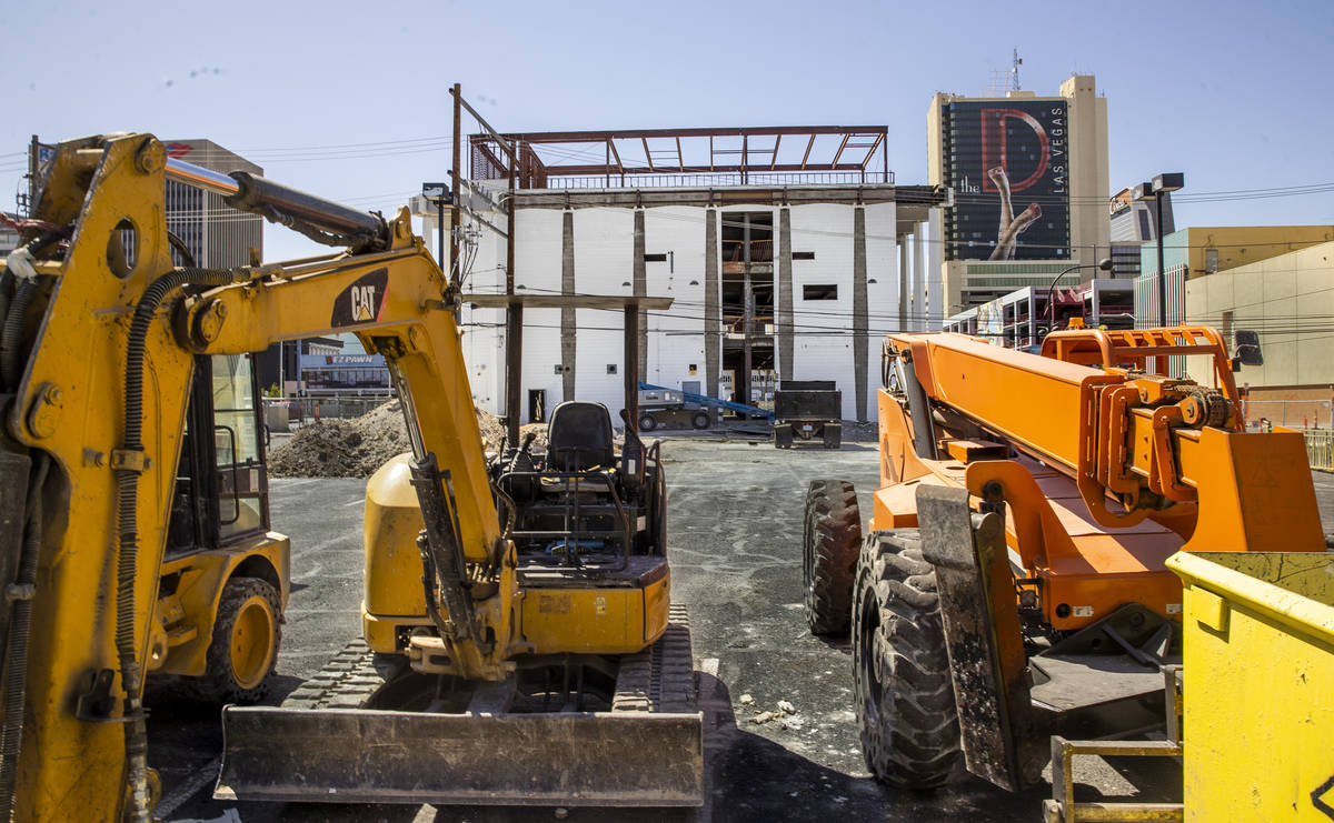 A six-story parking garage will be erected as redevelopment construction by the Dapper Companie ...
