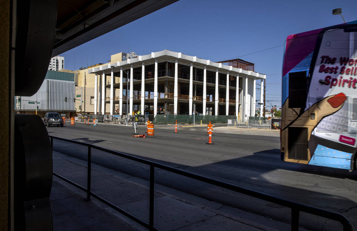 Redevelopment construction by the Dapper Companies continues on the multi-use commercial proper ...