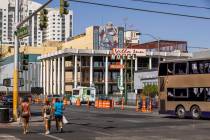 Redevelopment construction by the Dapper Companies continues on the multi-use commercial proper ...