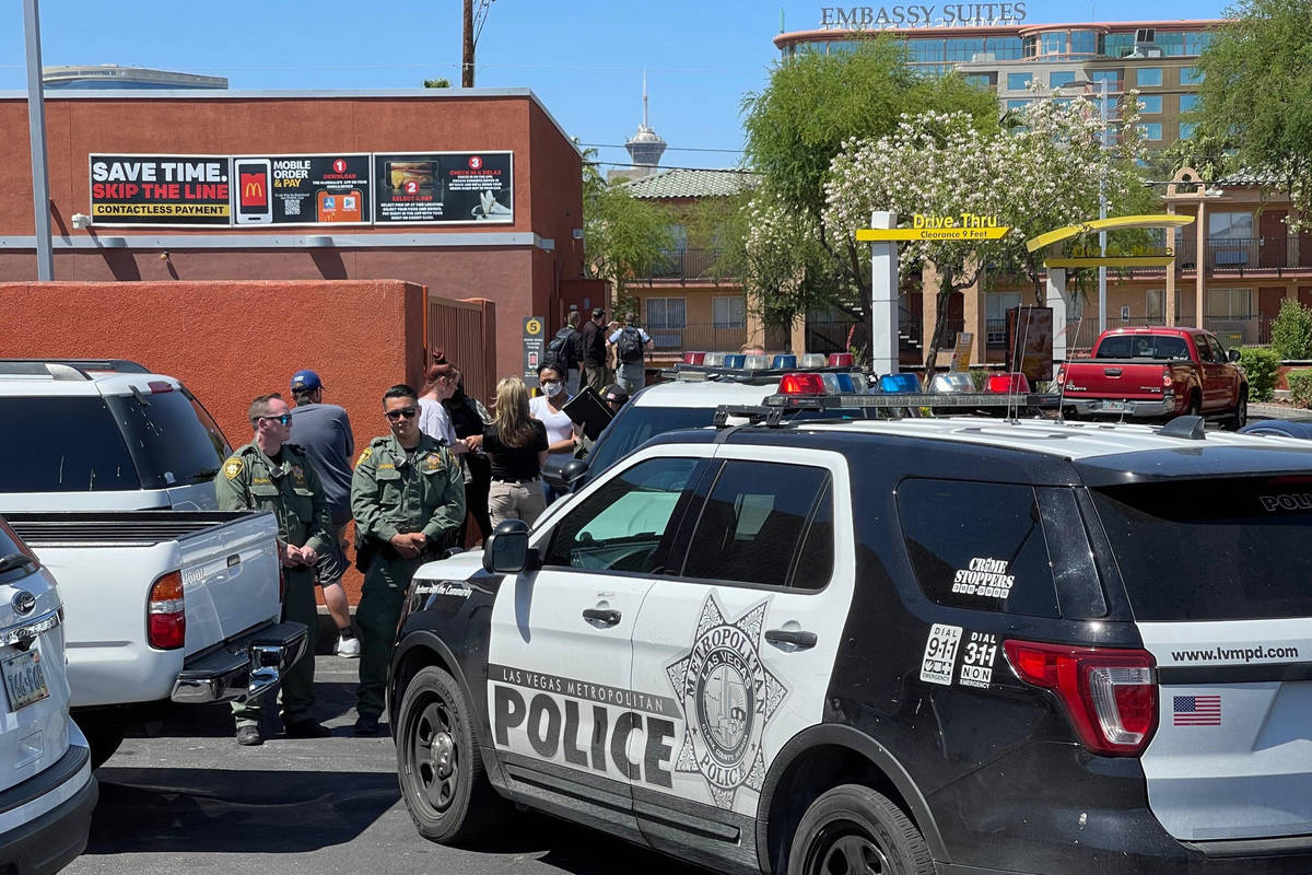 Las Vegas police locate the body of missing Las Vegas toddler Amari Nicholson on Wednesday, May ...