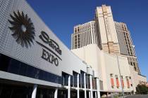 Sands Expo and Palazzo on the Strip in Las Vegas. (K.M. Cannon/Las Vegas Review-Journal) @KMCan ...