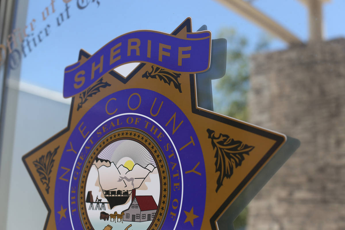 The Nye County Sheriff's office. (Rachel Aston/Las Vegas Review-Journal)