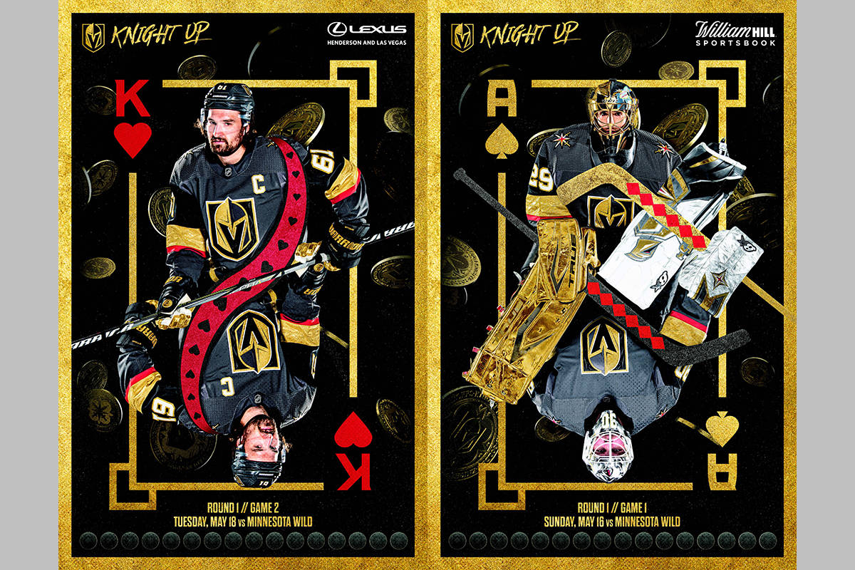 Golden Knights playoff posters available to print out Golden Knights