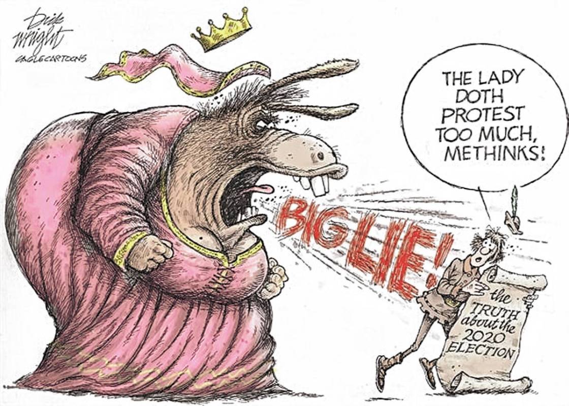 (Dick Wright/PoliticalCartoons.com)