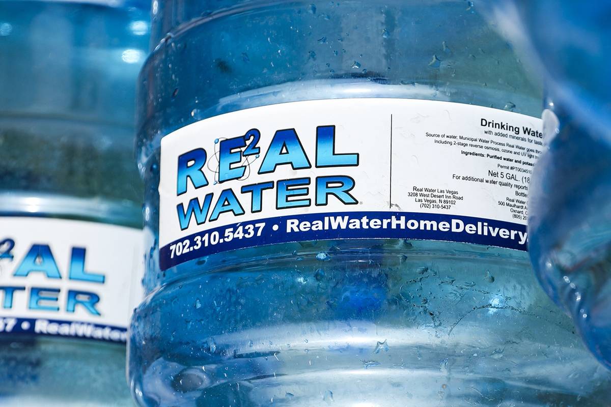 The Department of Justice sued Las Vegas-based Real Water on Wednesday, alleging a series of sa ...