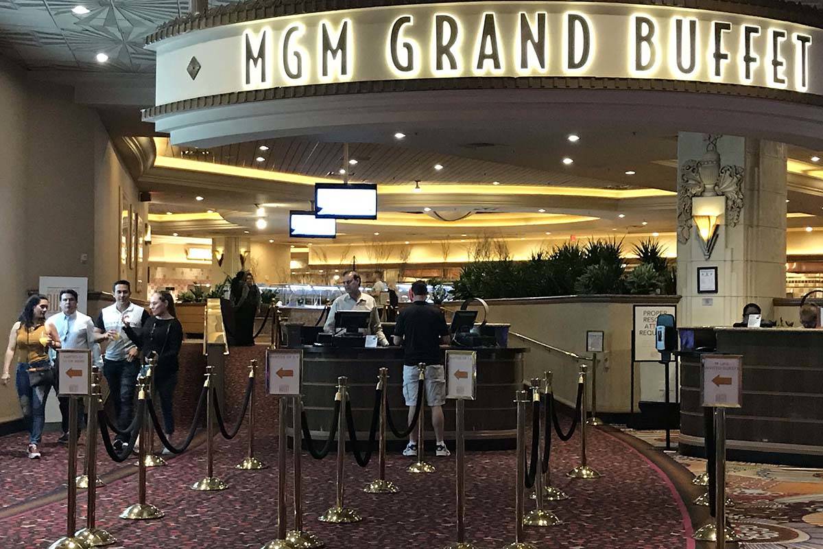 MGM Grand Buffet reopening on Strip | Food | Entertainment