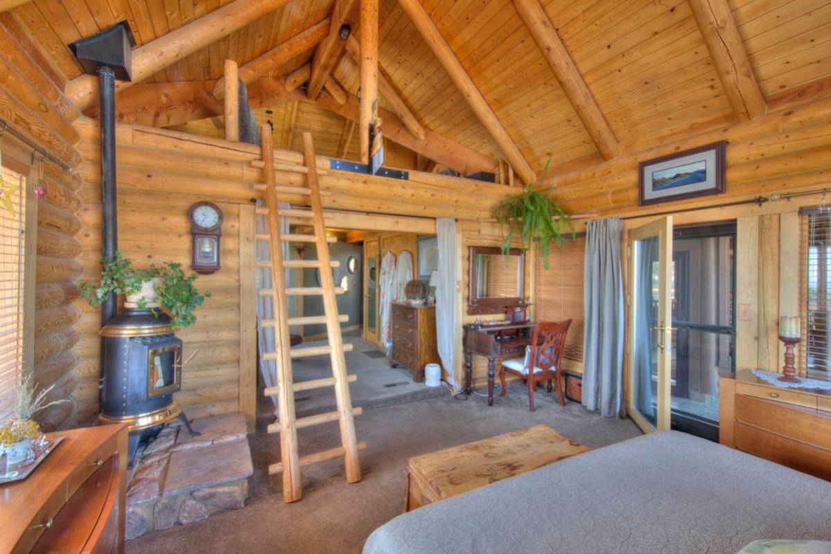 The primary bedroom at 146 Blanda Circle at Cold Creek. (Ben Zimmerman)