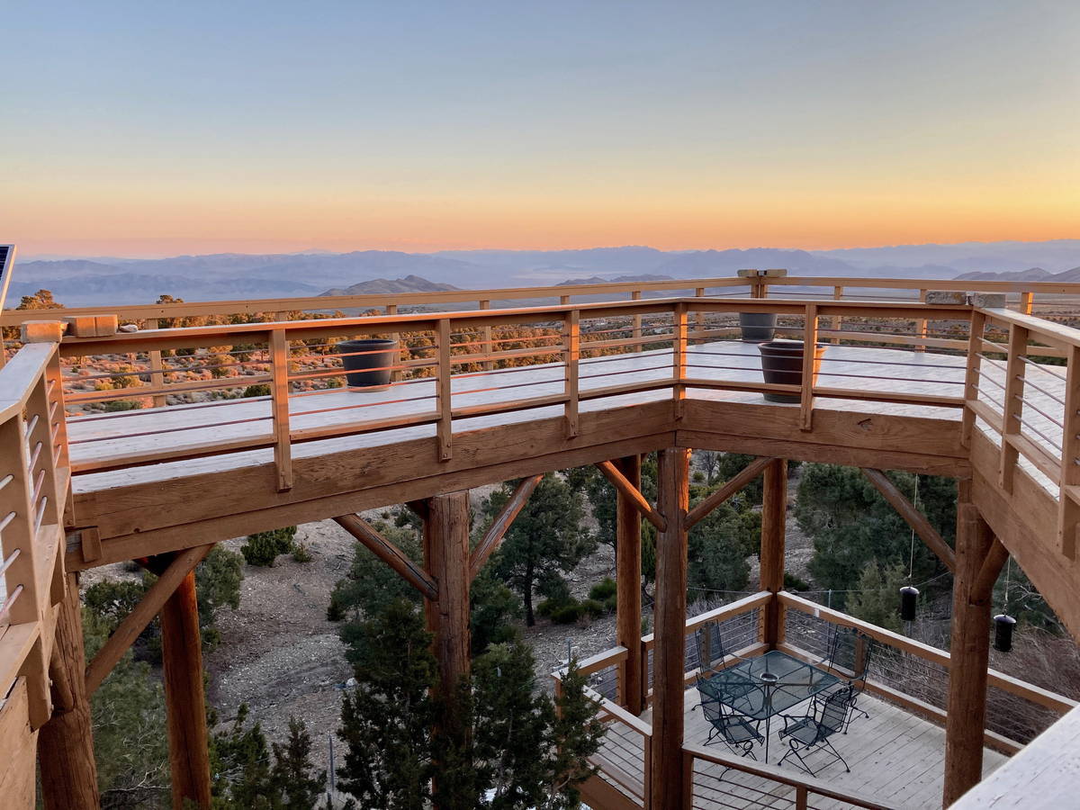 A view from the deck at 146 Blanda Circle at Cold Creek. (Ben Zimmerman)