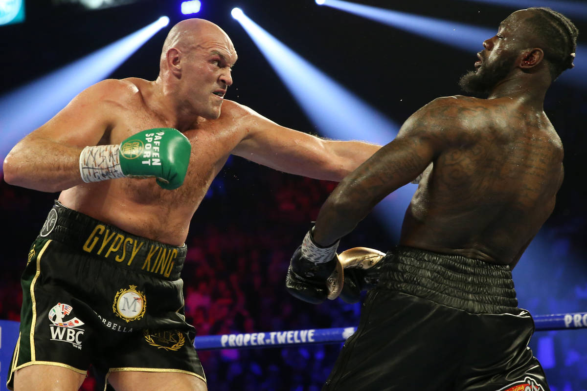 Tyson Fury-Deontay Wilder fight set for Las Vegas Boxing Sports