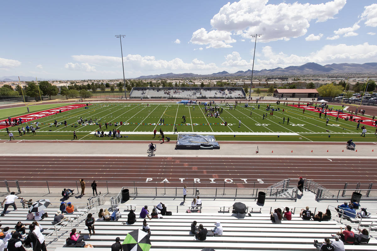 The class 5A Southern Region boys and girls track and field championships is underway at Libert ...