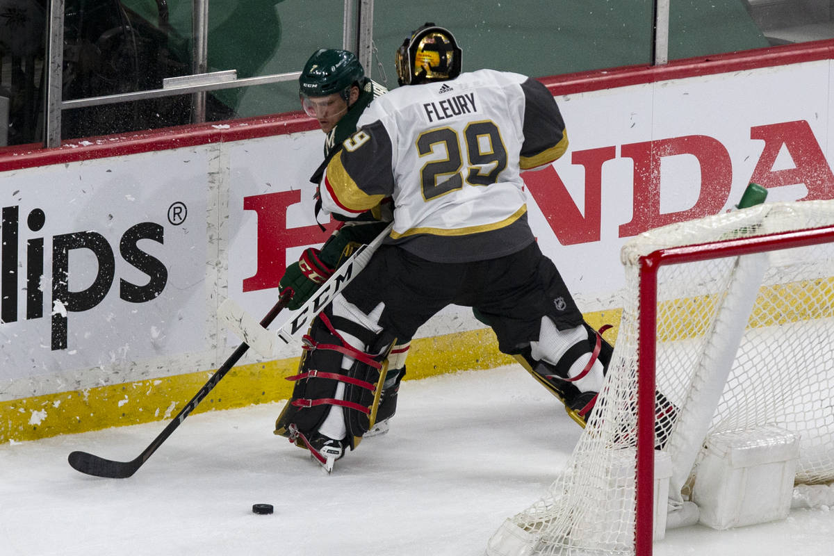 Marc-Andre Fleury makes history in Vegas' Game 1 loss vs. Wild