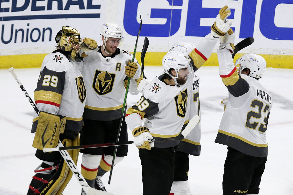 Golden Knights' Marc-Andre Fleury stymies Minnesota Wild again