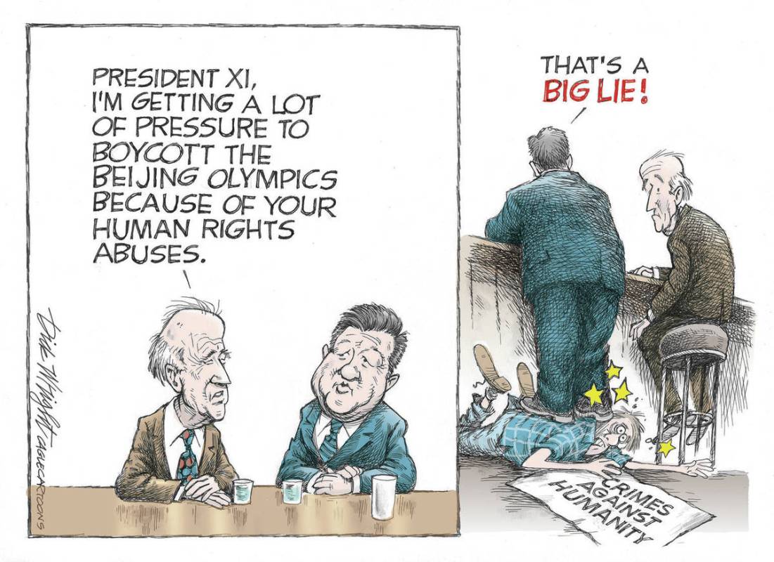 (Dick Wright/PoliticalCartoons.com)