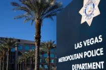 Metropolitan Police Department (Bizuayehu Tesfaye/Las Vegas Review-Journal) @bizutesfaye