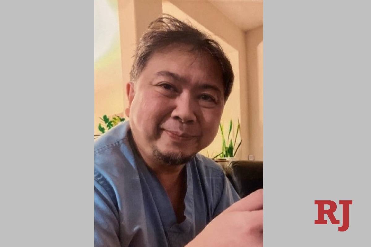 Surgical assistant Filbert Aquino of Henderson dies at age 51. (Courtesy of the Aquino family)