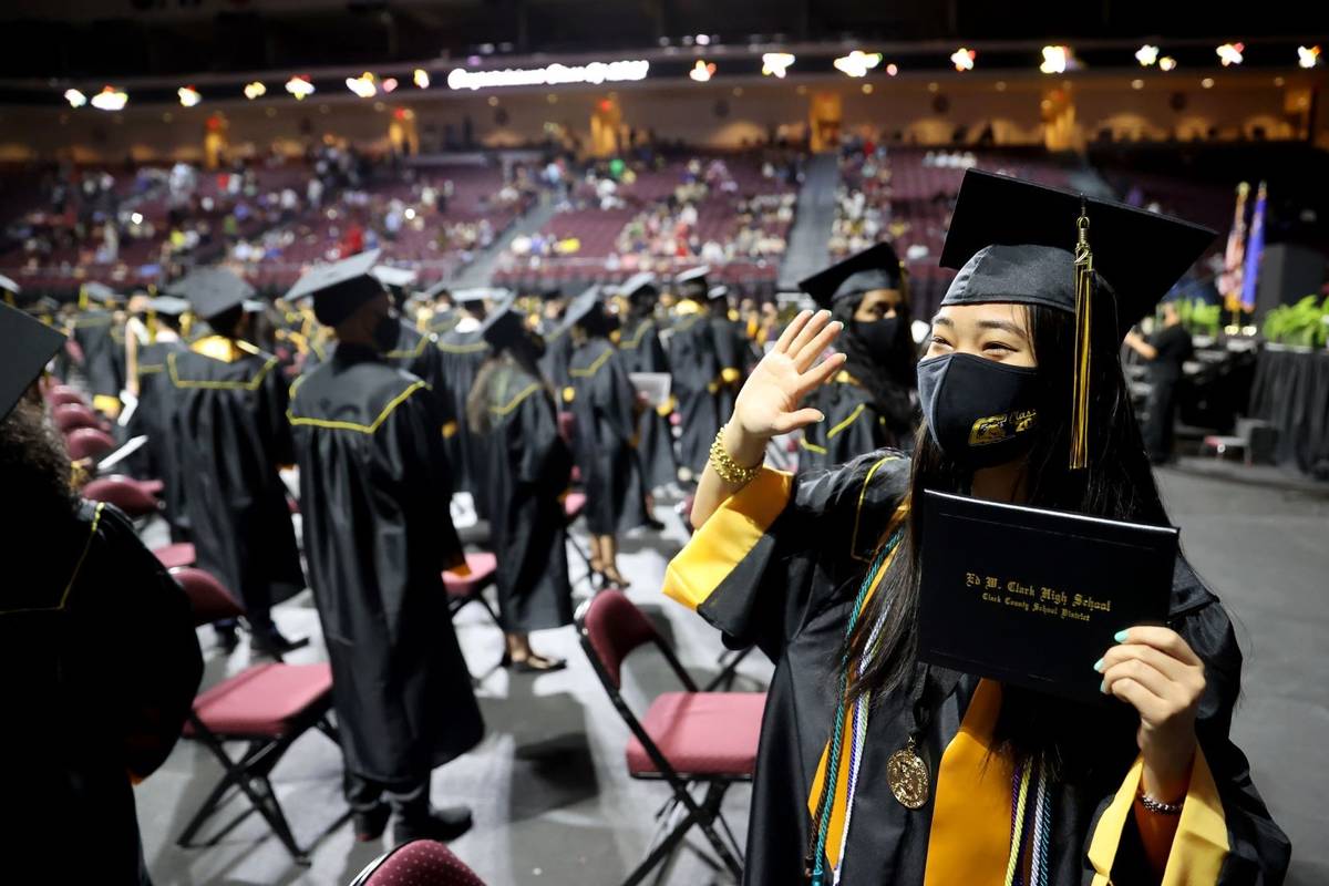 CCSD graduation ceremonies cap chaotic school year for seniors