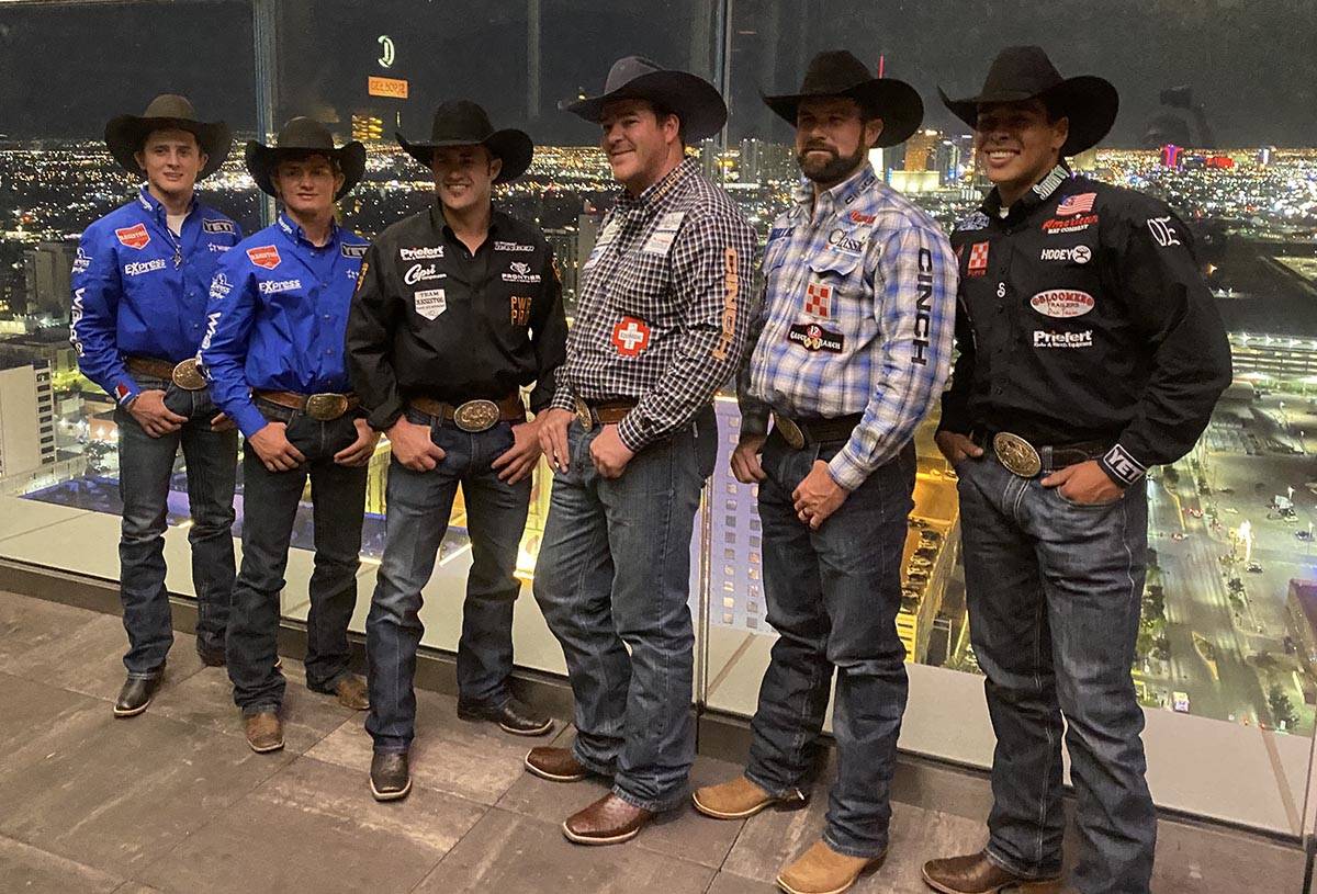 Vegas show leading NFR cowboys a whirlwind party Kats Entertainment Entertainment Columns