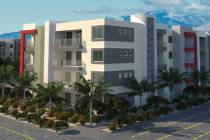 Developer Bob Schulman plans to build a 232-unit apartment complex, a rendering of which is see ...