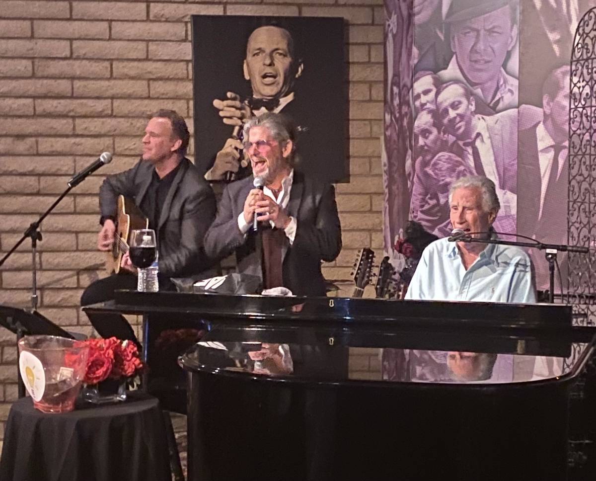 John Wedemeyer, Bucky Heard and Bill Medley perform at Italian American Club on Saturday, April ...