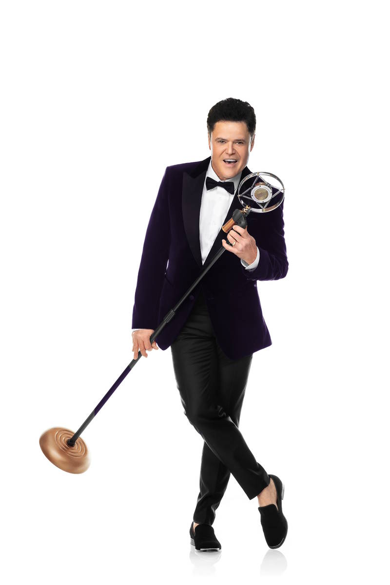 Donny Osmond returns to the Strip in "Donny!," which opens Aug. 31 at Harrah's Showroom. (Lee C ...