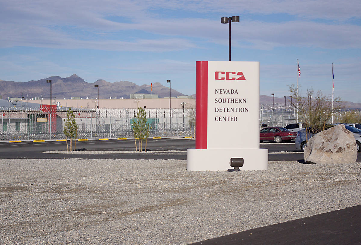 Nevada Southern Detention Center (Las Vegas Review-Journal file photo)